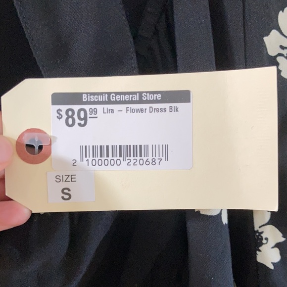 Lira Black Floral Dress - Picture 4 of 4